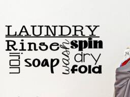 Laundry Wall Decal - thumbnail 1