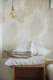 Natural Linen Bedding Set, Duvet Cover & Pillowcases