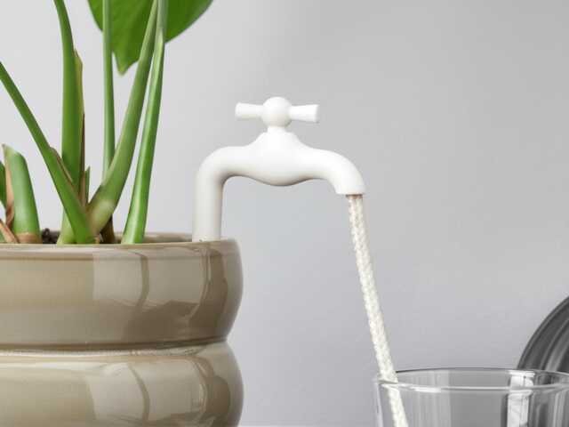 Plant Water Tap - Self Feeding Faucet Water, , Tapwire Feeder, Watering Tap, Self Watering, Flowerpot, Multiple Flowerpots Water - image 1