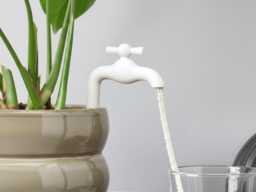 Recycled Plastic Plant Water Tap - Self Watering Faucet Feeder