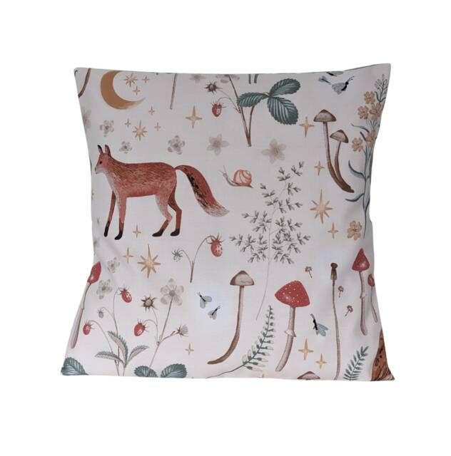 Cushion Cover in Woodland Animals Print 16 - image 1