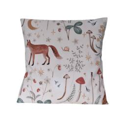 Cushion Cover in Woodland Animals Print 16 - thumbnail 1