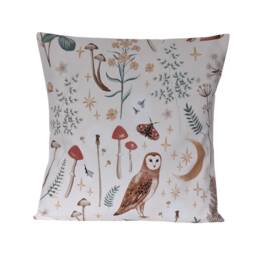 Cushion Cover in Woodland Animals Print 16 - thumbnail 2