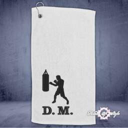 Personalized Boxing Towel Embroidered Name Gift - thumbnail 4