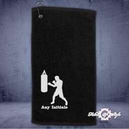 Personalized Boxing Towel Embroidered Name Gift - thumbnail 2