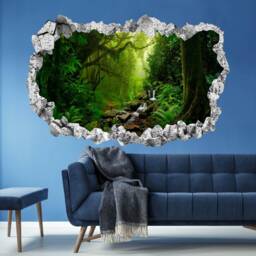 Rainforest Tropical Forest Wall Decal Sticker Mural Poster Print Art Home Office Decor Ka11 - thumbnail 2