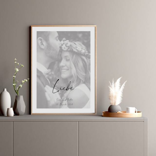 Personalized Anniversary Gift For Him - Wedding Gifts The Bride & Groom Men - image 1