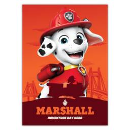 Paw Patrol Print - Marshall Adventure Bay Hero Poster Wall Art - thumbnail 3