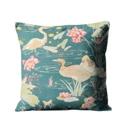 Lee Jofa, Luzon, Lagoon, Linen Viscose Blend, Cushion Cover, Throw Pillow Homeware Decor - thumbnail 1