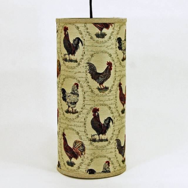 Rooster Tapestry Pendent, Hardback, 18 Inches High