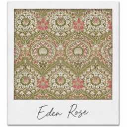 William Morris Eden Rose Waste Paper Bin - Handmade Fabric Basket For Bedroom, Dressing Room Or Home Office - thumbnail 3