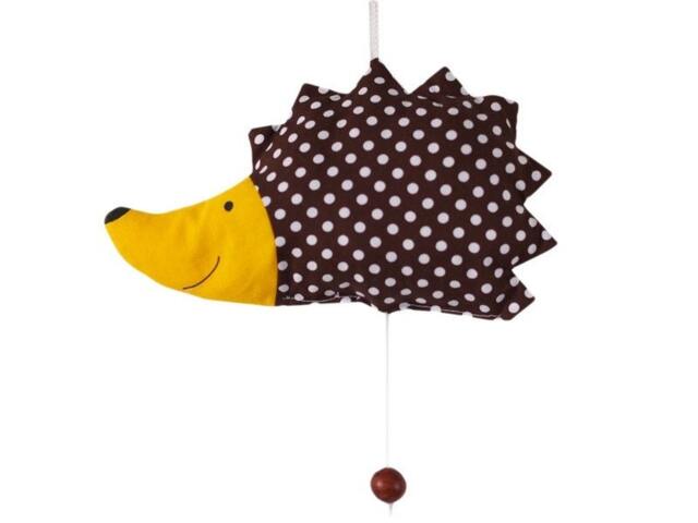 Musical Toy, Draw String Pull Toy , Hedgehog - image 1