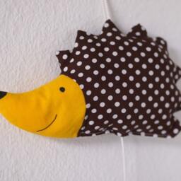Musical Toy, Draw String Pull Toy , Hedgehog - thumbnail 2