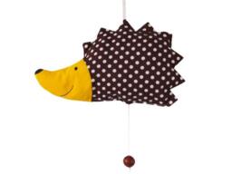 Musical Toy, Draw String Pull Toy , Hedgehog - thumbnail 1