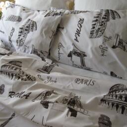 Custom Cotton Pillowcases - Matching Duvet Cover Pattern - thumbnail 4