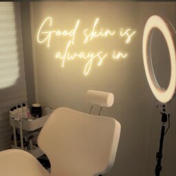 Good Skin Is Always in Neon Sign Beauty Salon Led Wall Art - thumbnail 2