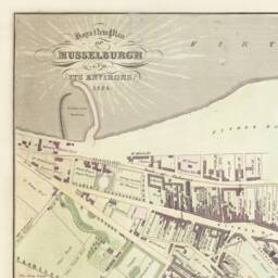 Musselburgh Map - Hay's New Plan Of & Its Environs 1824 Edinburgh Wall Art Print Antique Maps Ancient Scotland - thumbnail 2