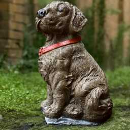 Unique Labrador Statue Concrete Figurine Stone Memorial Decoration Pet Ornament Garden Dog Decor Dog Lover Gift Yard Art - thumbnail 2