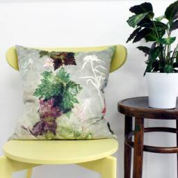 Handmade Floral Botanical Cushion, Dance Design, Compliments Home Interiors, Perfect Decor - thumbnail 2