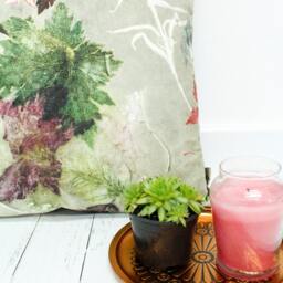 Handmade Floral Botanical Cushion, Dance Design, Compliments Home Interiors, Perfect Decor - thumbnail 3