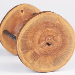 Live Edge Ash Sand Timer - 15 Or 30Min - thumbnail 3