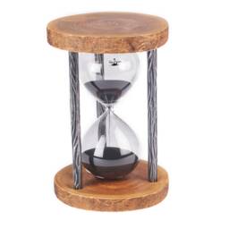 Live Edge Ash Sand Timer - 15 Or 30Min