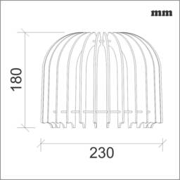 Cup Lamp - Laser Cut, Cnc File, Dxf, Cdr - thumbnail 4