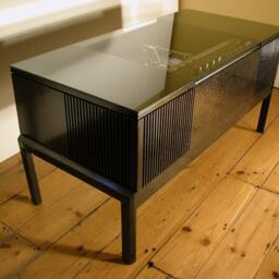 Genuine Hmv Vintage Vibe Radiogram - Vinyl, Streaming & Bluetooth Combined - thumbnail 3