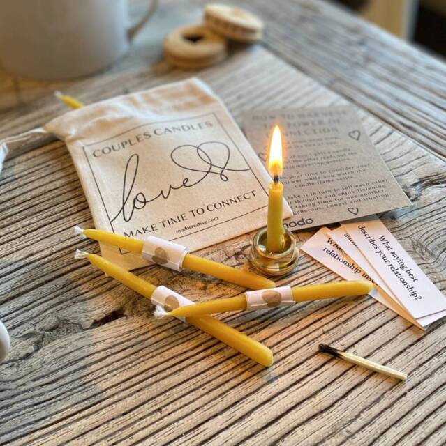 Couples Rekindle Candle Set - image 1