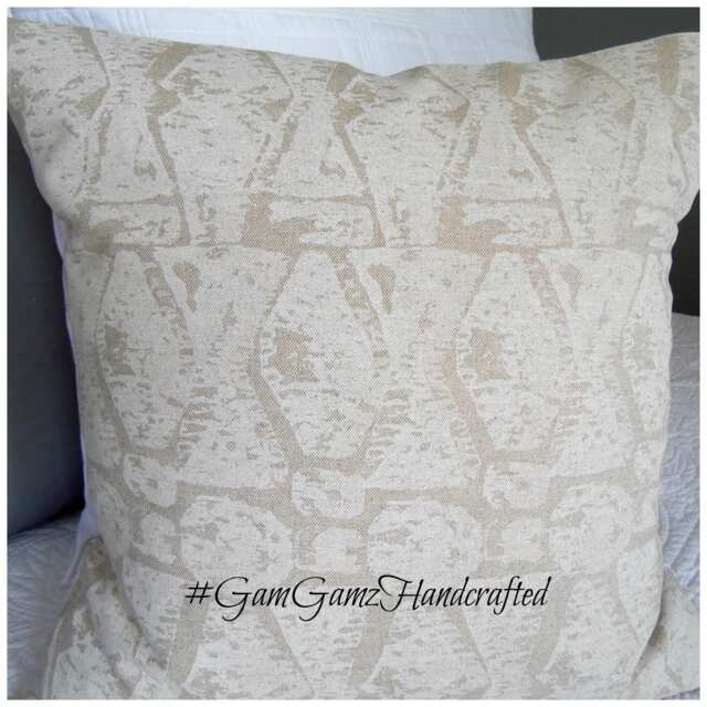 Natural.cream.pillow Cover.slipcovers.toss Pillows.geometric.tribal.home Decor.pillows - image 1