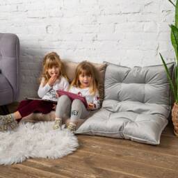 Kids Floor Cushion For Reading Nook, Sofa, Large & Small Seating, Daybed Cushion, Couch, French Custom Pillow - thumbnail 2