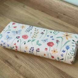 Floral Travel Baby Changing Mat, Bee Travel Change Mat, Flowery Baby Changing Foldable Mat - thumbnail 3