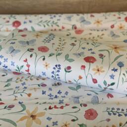 Floral Travel Baby Changing Mat, Bee Travel Change Mat, Flowery Baby Changing Foldable Mat - thumbnail 4