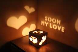 Long Distance Relationship Girlfriend Gift, Gift For Boyfriend, Personalized Ldr Him Her, Customized Couples - thumbnail 1
