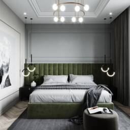 Personalized/Custom Made - Upholstered Twin/Double/Queen/King Headboards Bedroom Headboard Wall Panels-Wall Art-Wall Decor-Easy To Install - thumbnail 4
