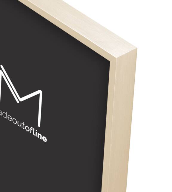 Gold Picture Frame, Large Photo A5 A4 A3 A2 Aluminium Premium Quality Frames, Metal Thin Edge - image 1