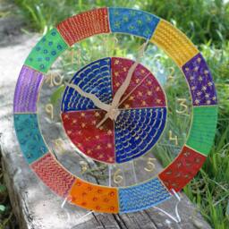"Multicolored Wall Clock " - thumbnail 2