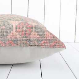 16x16 Turkish Kilim Pillow Cover Bohemian Accent Cushion - thumbnail 4