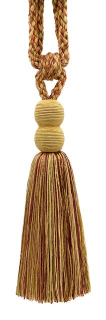 "Double Ball Head Tassel Tiebacks, 9 1/2"" - 24cm, 30" - image 1