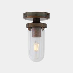 Oregon B Well Glass Flush Ceiling Light 8.5