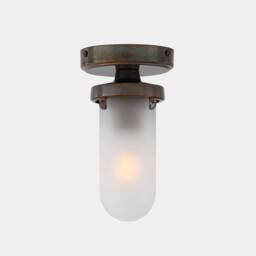 Oregon B Well Glass Flush Ceiling Light 8.5 - thumbnail 3