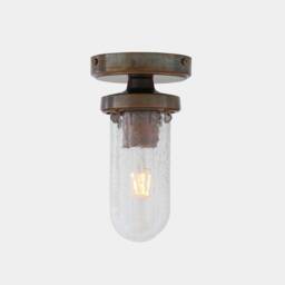 Oregon B Well Glass Flush Ceiling Light 8.5 - thumbnail 2