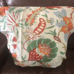 Westbourne Grove in Azure Or Document-One Pillow Cover - thumbnail 2