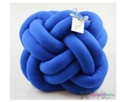 Large Knot Pillow Scandinavian Baby Nursery Decor, 13.78 - thumbnail 2