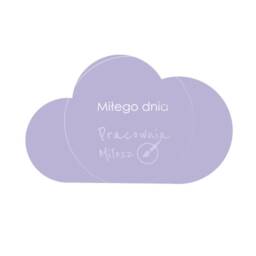 Wall Stickers White Clouds, Small Wall For Kids, Cloud On The Wall, Room Pink Clouds - thumbnail 2