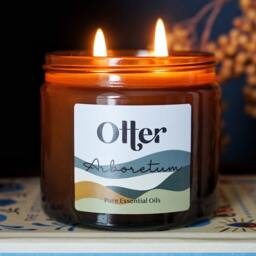 Arboretum Essential Oil Candle Hand Poured Small Batch Vegan Otter Co Aromatherapy - thumbnail 1