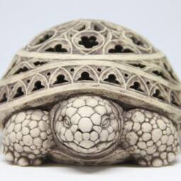 Ukrainian Ceramic Turtle Figurine, Vladimir Butcanov Artwork - thumbnail 2