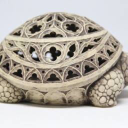Ukrainian Ceramic Turtle Figurine, Vladimir Butcanov Artwork - thumbnail 3
