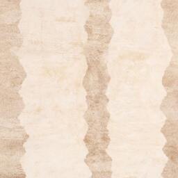 Authentic Beni Rug, Berber Wool Handwoven Area Beige Neutral Ourain Mrirt Rug - thumbnail 3