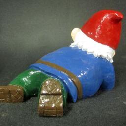 Combat Garden Gnome - In Prone Position With M-16 - thumbnail 4
